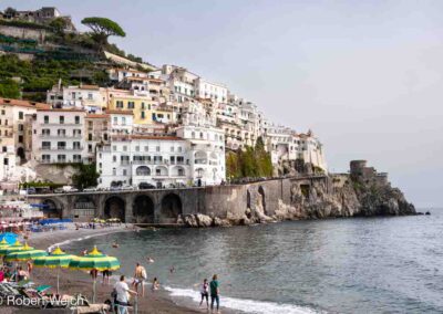 Amalfi from the beach