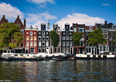 17th and 18th century houses in Amsterdam
