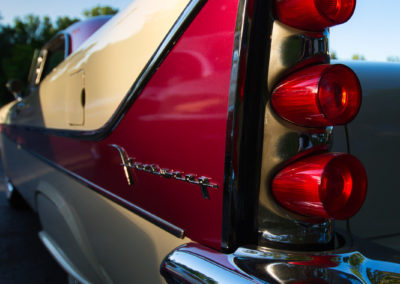 rear quarter view of a '58 DeSoto